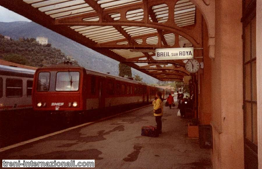 Treno Cuneo - Nizza a Breil sur Roya
