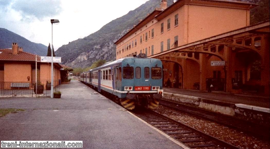 Treno per Taggia-Arma a Breil sur Roya