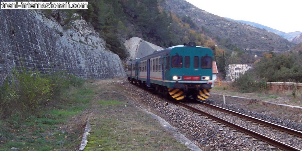 Treno Cuneo - Ventimiglia a Piena