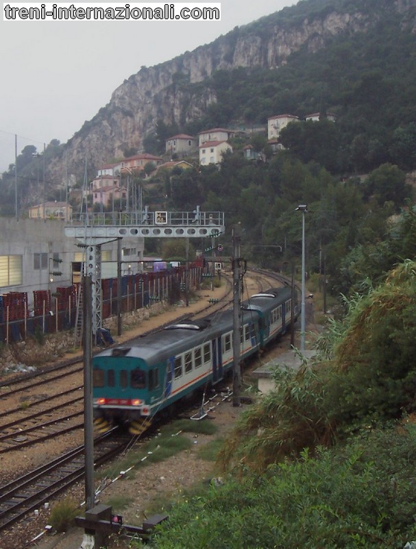 Treno Nizza - Torino a Nizza Saint Roch