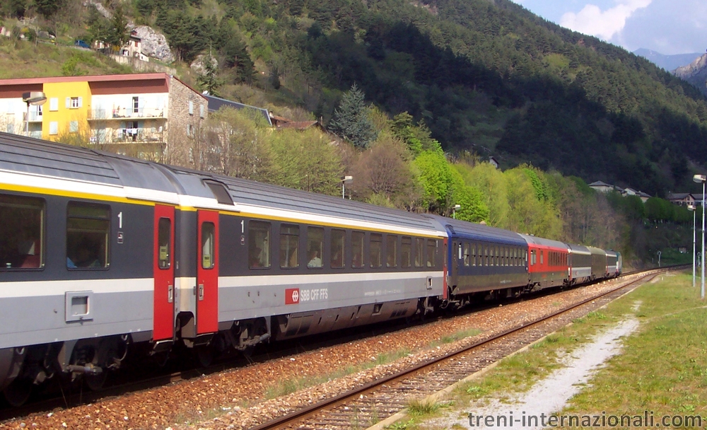 Treno speciale "Tenda Express" Ventimiglia - Berna a Tenda