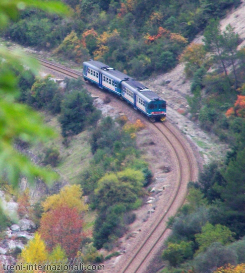 Treno Cuneo - Ventimiglia a Piena