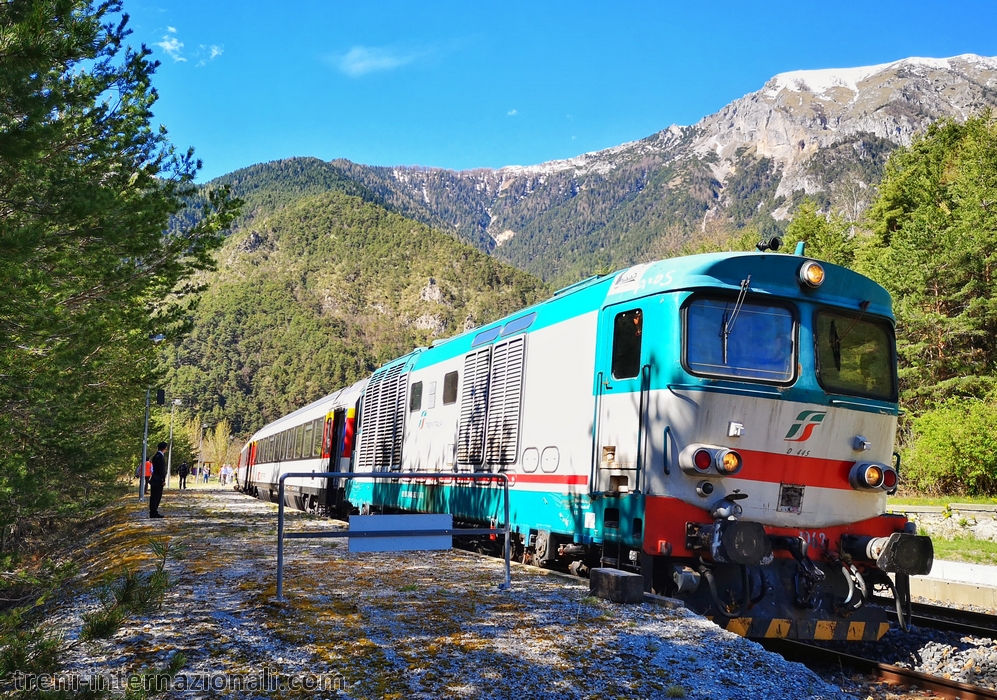 Treno Speciale "Tenda Express" Ventimiglia - Zurigo a Vievola