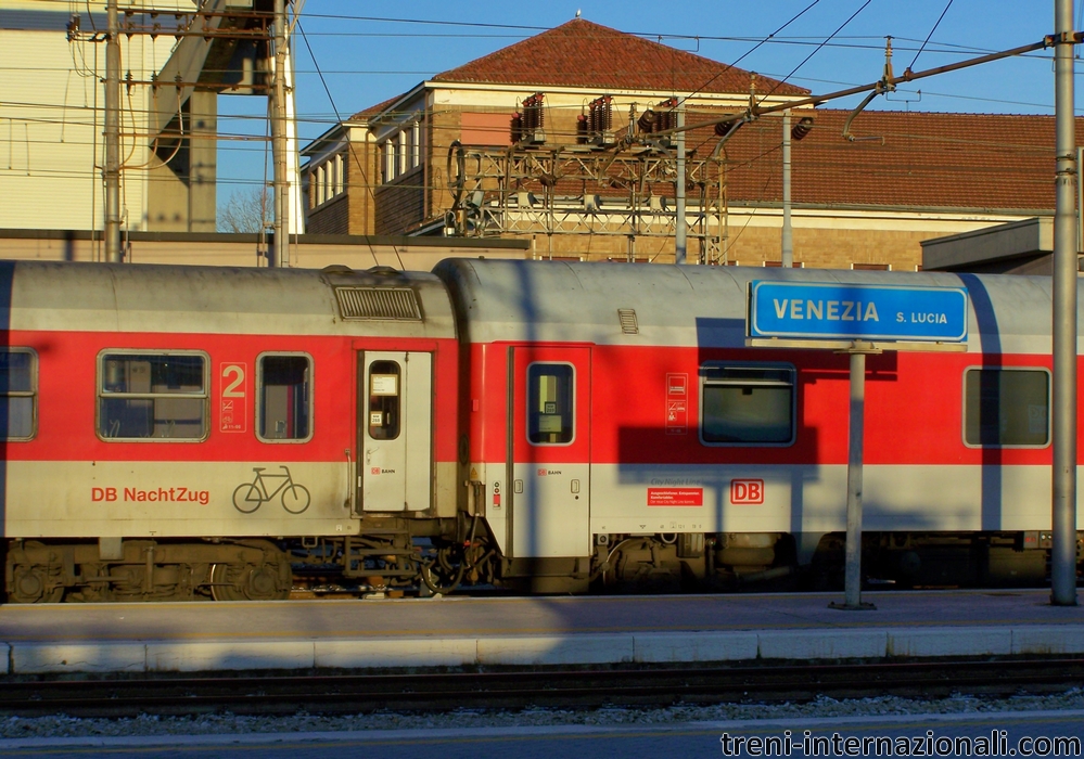 Treno EuroNight Venezia - Monaco di Baviera