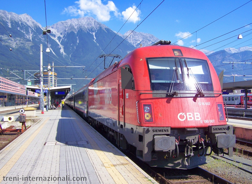 Treno EuroCity Monaco di Baviera - Bologna