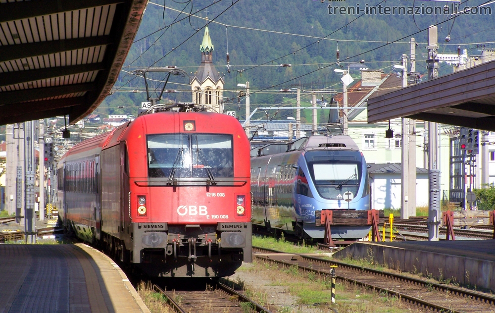 Treno EuroCity Monaco di Baviera - Venezia