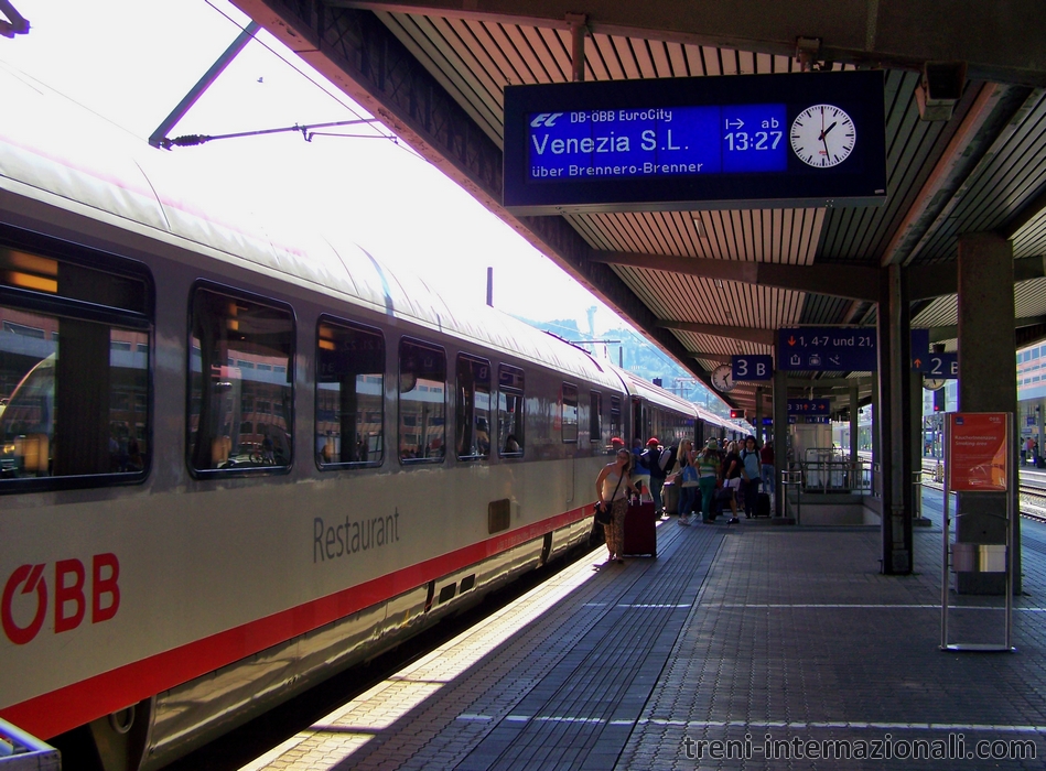 Treno EuroCity Monaco di Baviera - Venezia