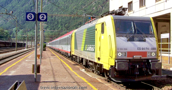 Treno EuroCity Monaco di Baviera - Milano