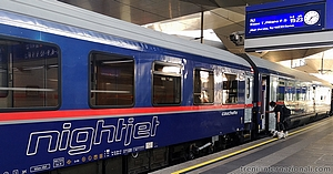 Il NightJet da Vienna e Monaco arriva a Genova