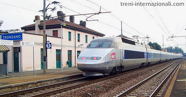 Tgv Milano - Parigi a Tronzano (Vc)