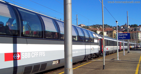 InterCity "Riviera dei Fiori" Nizza - Milano - Basilea ad Imperia