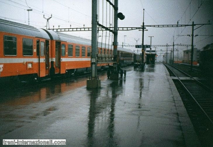 Treno Intercity "Lman" Milano - Ginevra a Sion