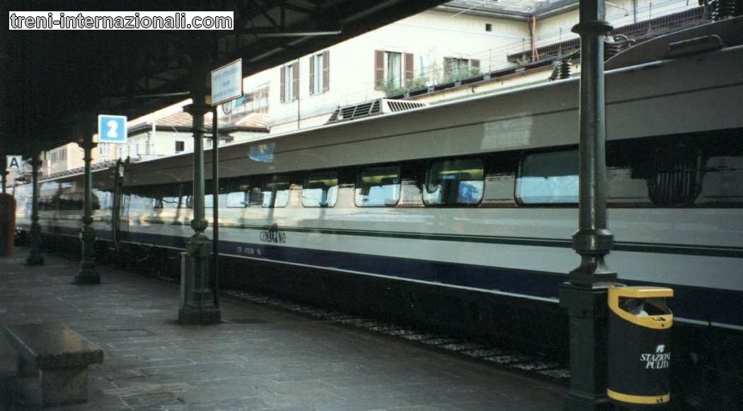 Treno Cisalpino Milano - Ginevra a Domodossola