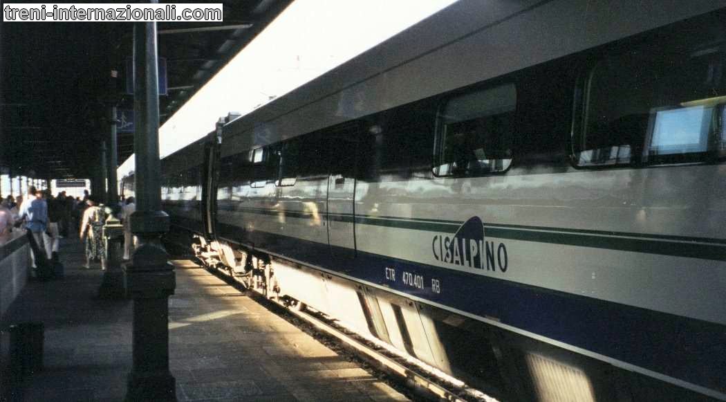 Treno Cisalpino Ginevra - Milano  a Domodossola