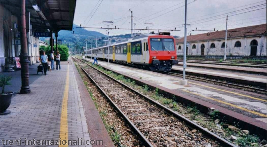 Treno Regionale da Bellinzona, a Luino