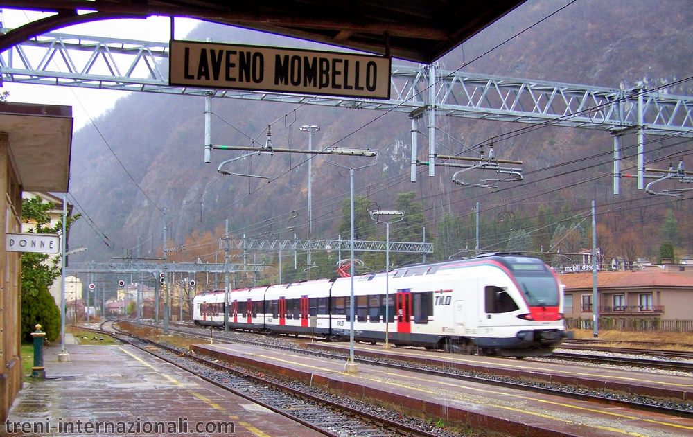 Treno Tilo Malpensa Aeroporto - Cadenazzo a Laveno Mombello