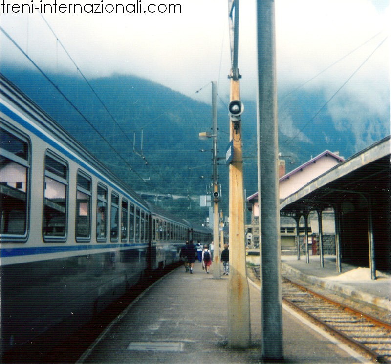 Treno Intercity "Mont Cenis" Milano-Lione a Modane
