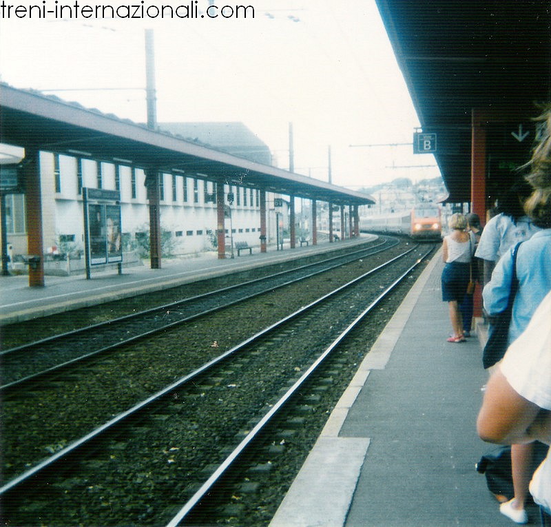 Treno Intercity "Mont Cenis" Milano-Lione a Chambery