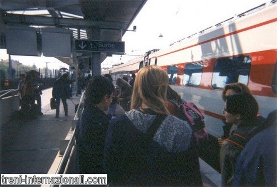 Treno EuroCity "Frejus" per Torino a Lione