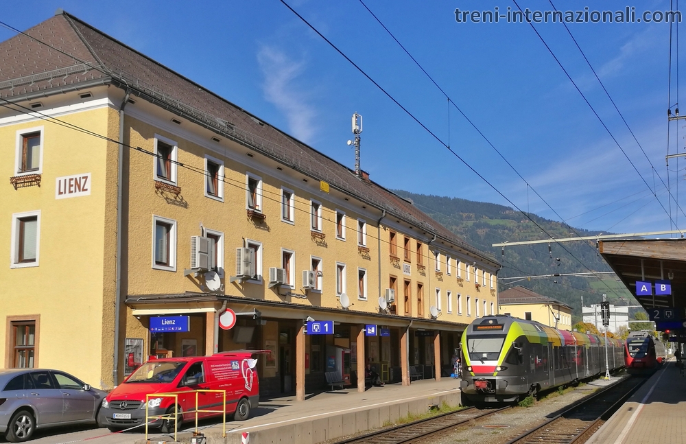 Treno regionale per Fortezza/Franzensfeste a Lienz