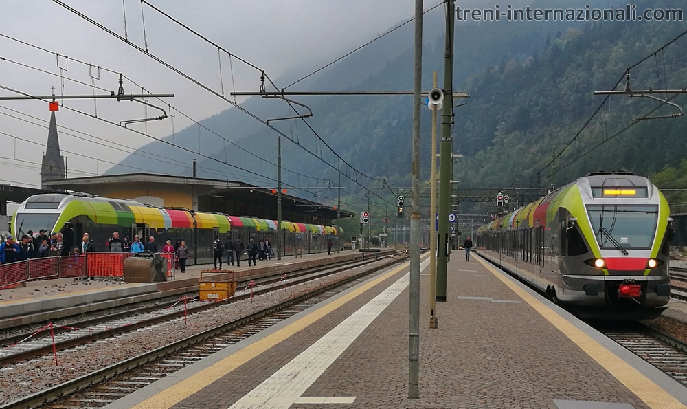 Treni nella stazione di Fortezza