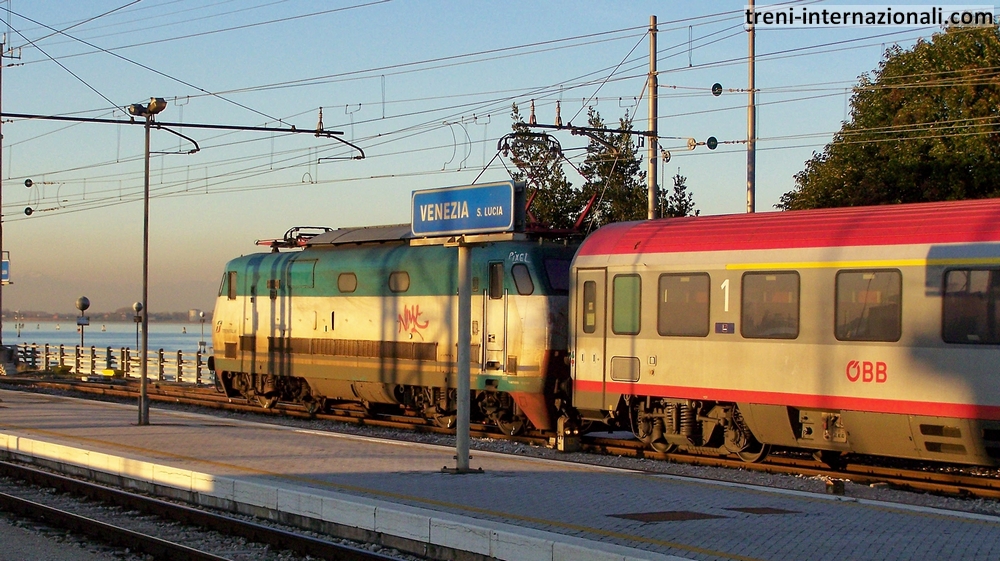 L'EuroCity "Allegro Johann Strauss" Venezia - Vienna