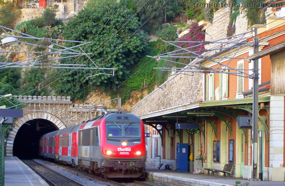 Treno EuroCity di Thello Nizza - Milano