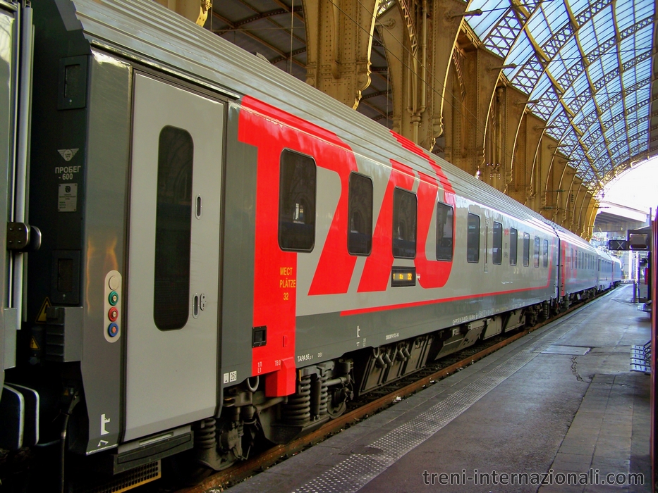 Treno Espresso Mosca - Nizza