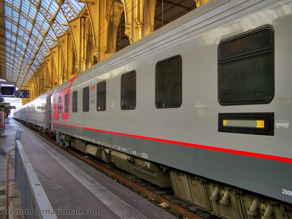 Treno Espresso Mosca - Nizza