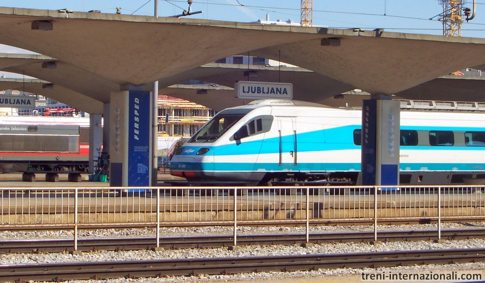 Il treno EuroCity "Casanova" Lubiana - Venezia