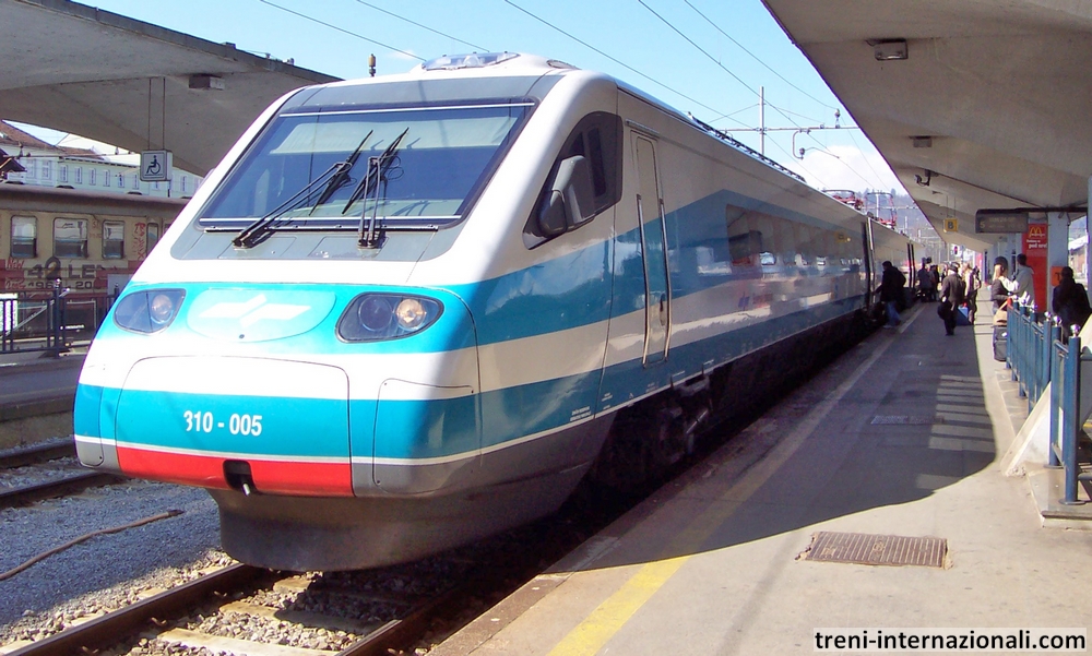 Il treno EuroCity "Casanova" Lubiana - Venezia