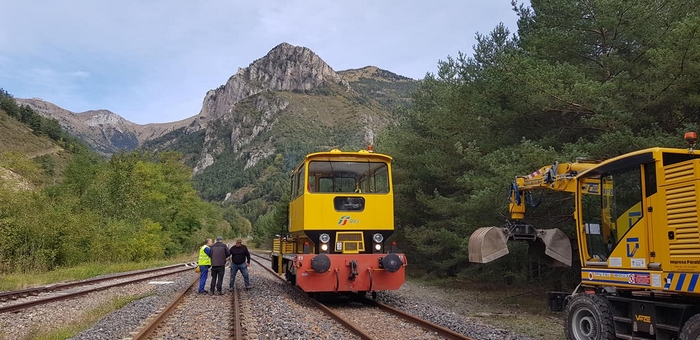 Carrello RFI a Vievola