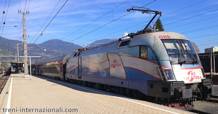 Railjet Lienz Vienna