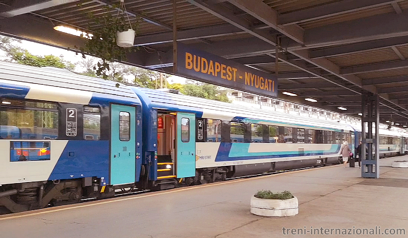 EuroCity "Hungaria" a Budapest